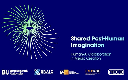 Shared Post-Human Imagination: Human-AI Collaboration in Media Creation